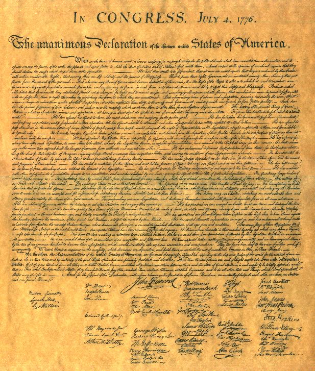 Declaration of Independence – Full Text
